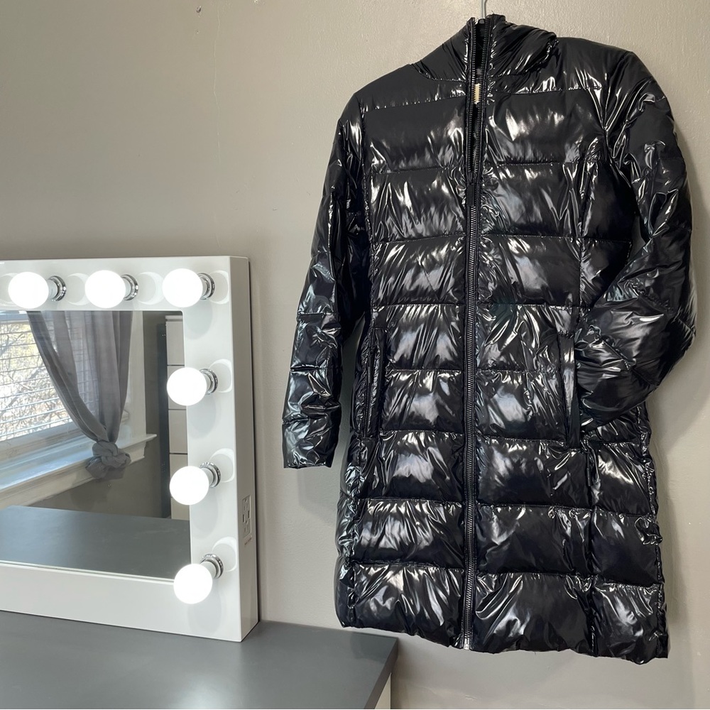 Michael Kors black puffer coat